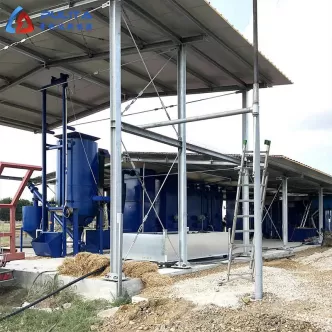 200kW 250kVA Biomass Gasifier System